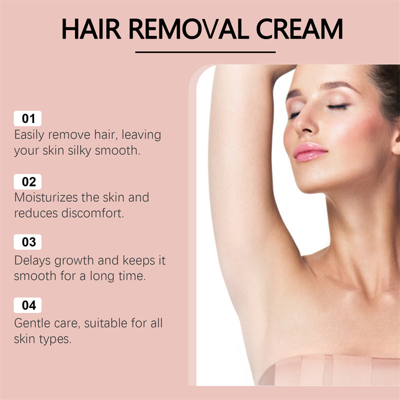 Crema Depilatoria Delicata Non Irritante per Depilazione Efficace