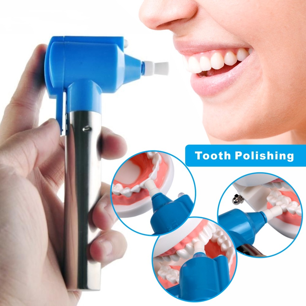 Spazzolino Elettrico Lucidante per Sbiancamento Denti - Rimozione Macchie