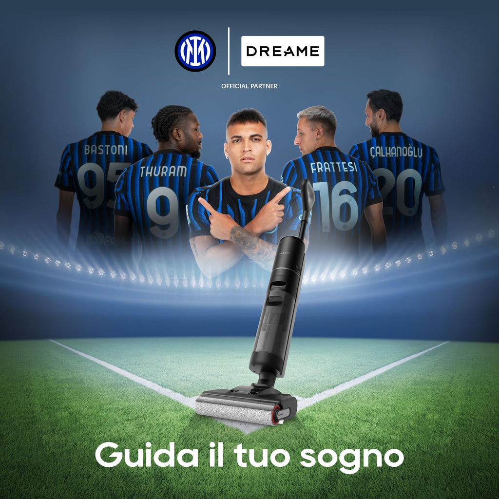 DREAME H12 Pro FlexReach Aspirapolvere Lavapavimenti, Design Piatto a 180°, 5 Min di Asciugatura, Aspirazione da 18.000 Pa, Pulizia a caldo a 90 °C, 50 Min di pulizia continua