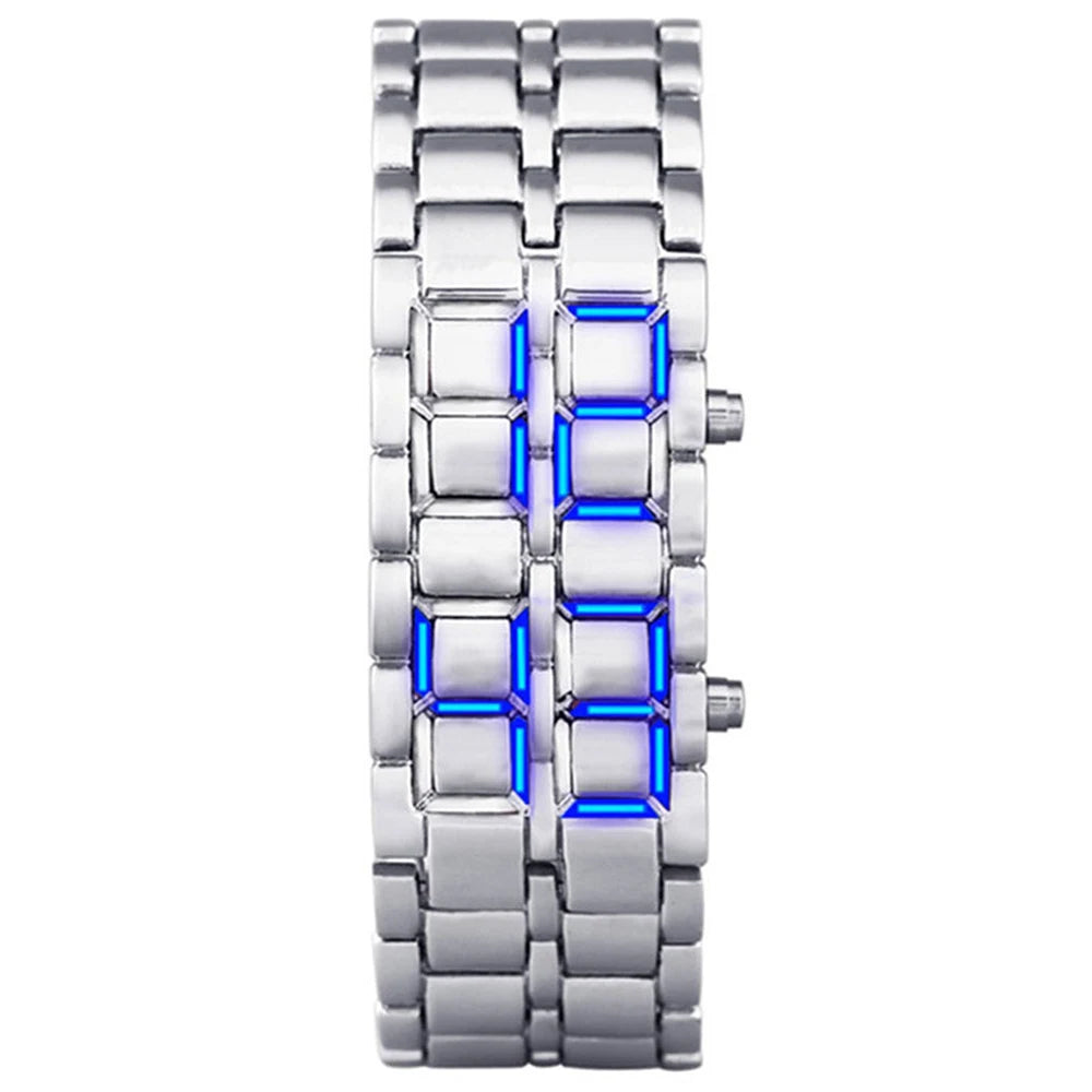 Orologio LED "Lava" da Uomo, Design Sportivo Creativo – Perfetto come Regalo
