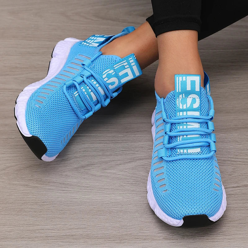 Sneakers Donna Traspiranti in Maglia – Leggere, Flessibili e alla Moda per Sport e Daily Wear