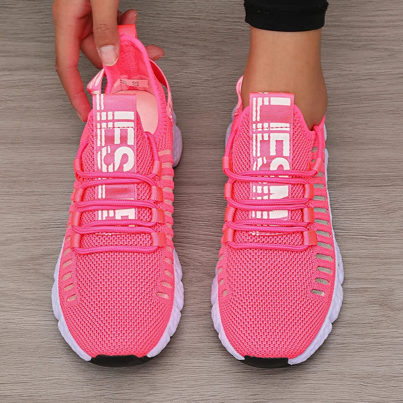 Sneakers Donna Traspiranti in Maglia – Leggere, Flessibili e alla Moda per Sport e Daily Wear