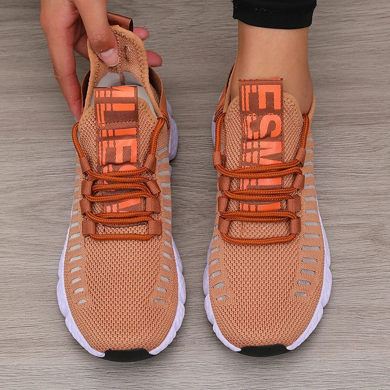 Sneakers Donna Traspiranti in Maglia – Leggere, Flessibili e alla Moda per Sport e Daily Wear
