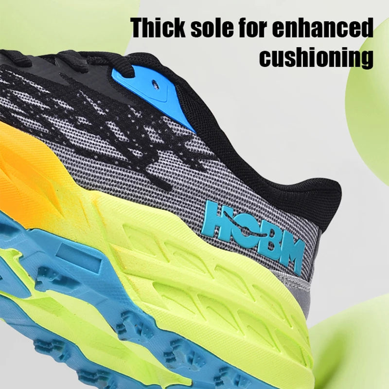 Scarpe da Maratona da Uomo, Scarpe da Running Traspiranti ad Alta Elasticità, Ammortizzate e Leggere, Scarpe Sportive per Fitness e Allenamento