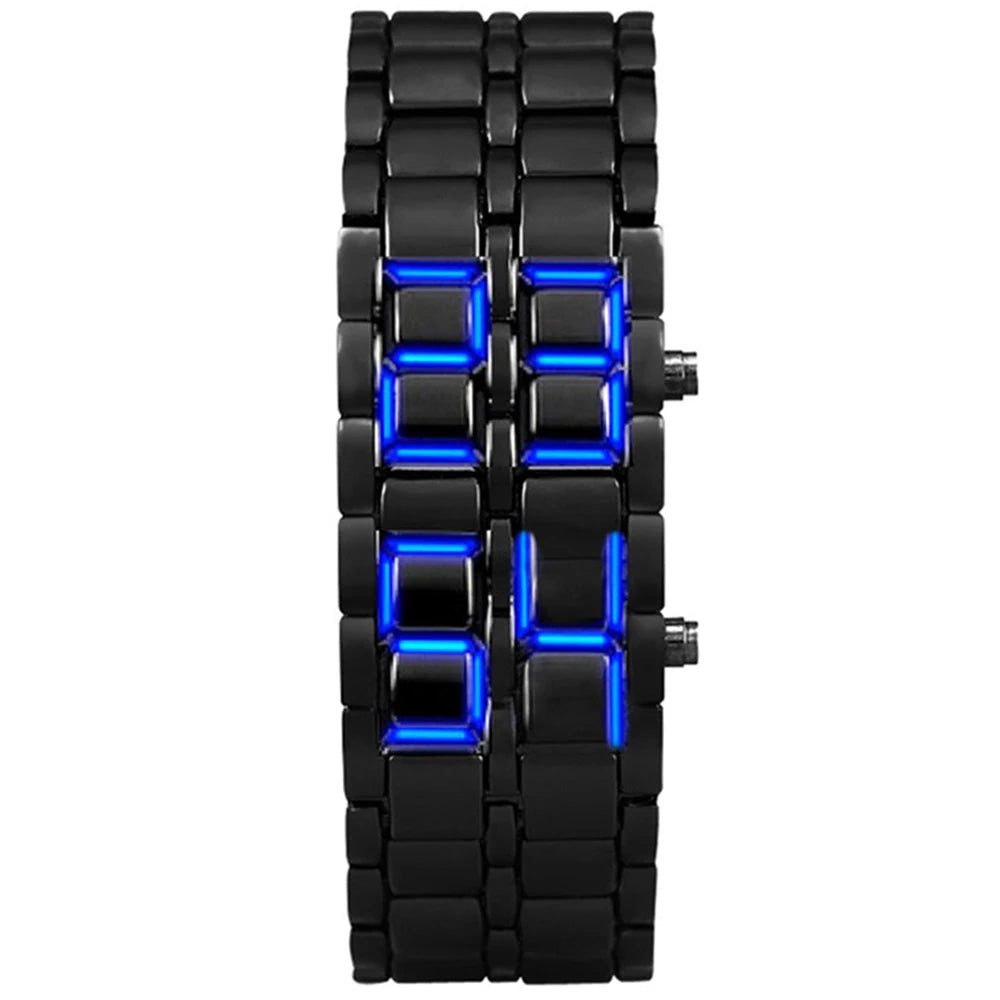 Orologio LED "Lava" da Uomo, Design Sportivo Creativo – Perfetto come Regalo