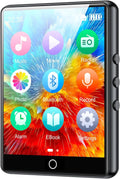 Lettore MP3 da 32GB con schermo touch da 2,8 pollici e Bluetooth 5.0, lettore musicale HiFi con altoparlante, radio FM, registratore, eBook e visualizzatore di immagini.