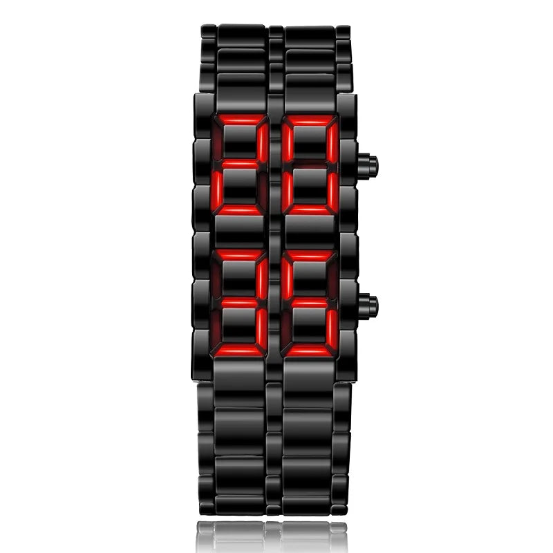 Orologio LED "Lava" da Uomo, Design Sportivo Creativo – Perfetto come Regalo