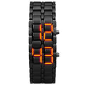 Orologio LED "Lava" da Uomo, Design Sportivo Creativo – Perfetto come Regalo
