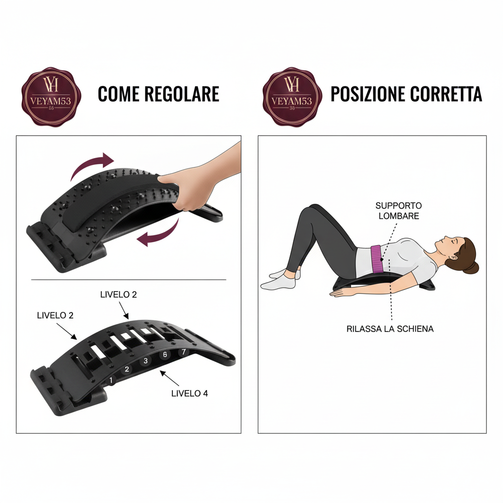 Come regolare il prodotto