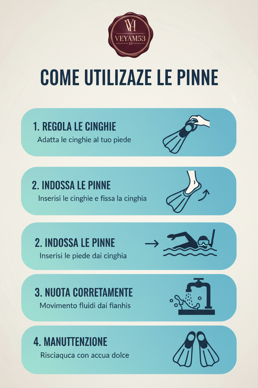 Come Utilizzare le Pinne VEYAM53