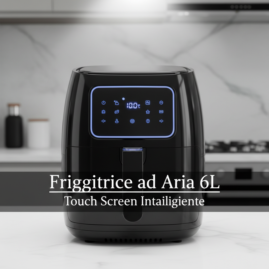 Friggitrice ad Aria 6L - Touch Screen