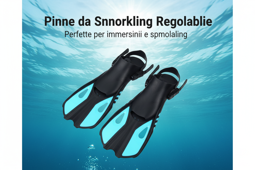Pinne da Snorkeling Regolabili